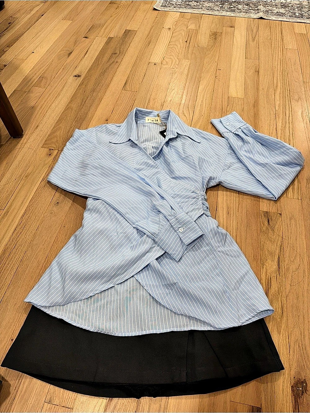 Tachi Striped Mini skort Set Size Small Like New